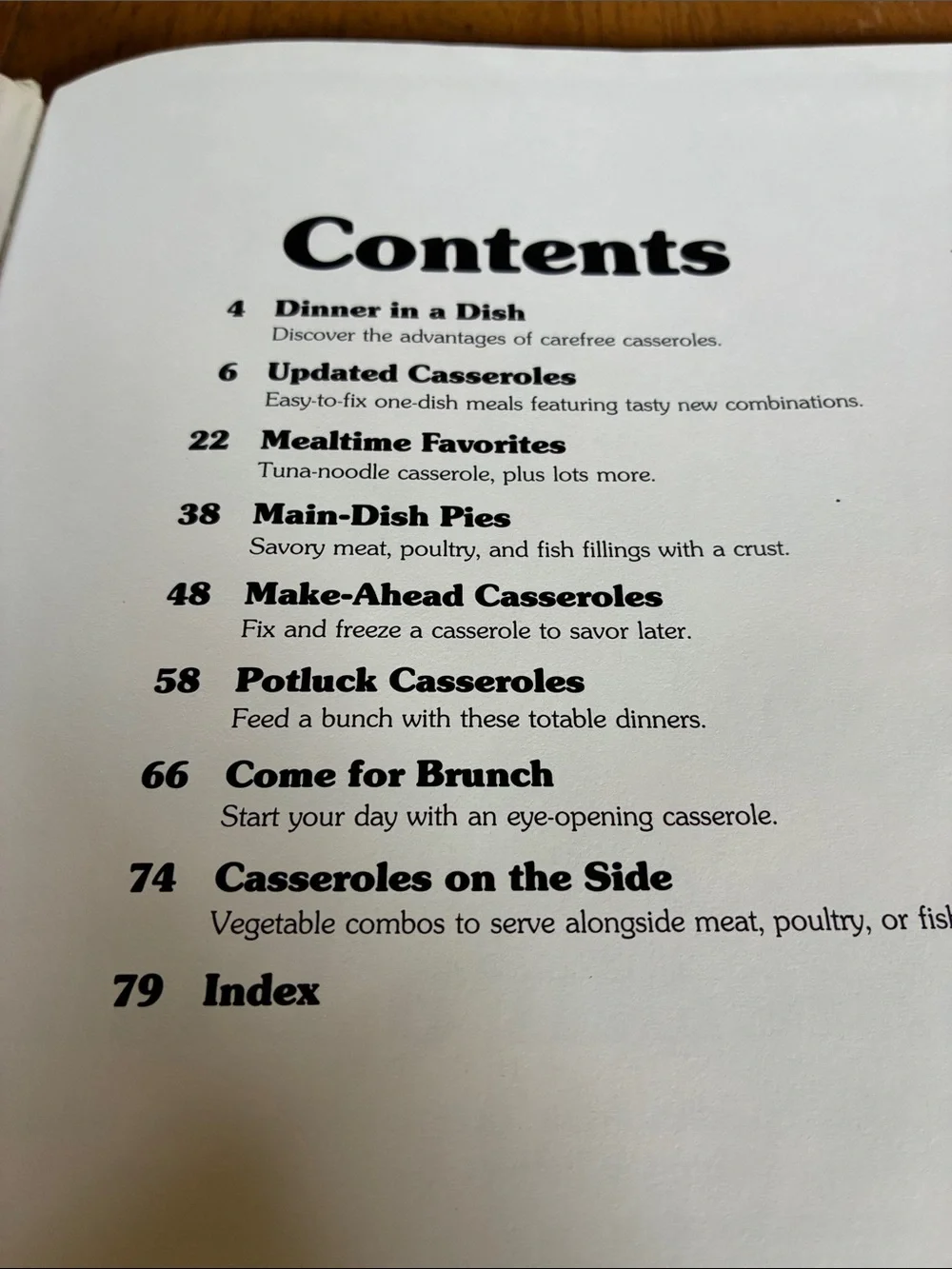 Better Homes and Gardens New Casserole Cook Book - Vintage cookbook